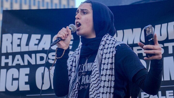 گزارش تصویری | تظاهرات در واشنگتن و نیویورک برای آزادی «محمود خلیل» فعال فلسطینی