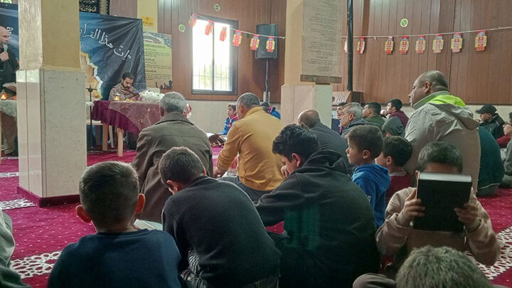 تقرير مصور/ إقامة محفل قرآني في بلدة الخضر اللبنانية مع مشاركة الأهالي بمناسبة شهر رمضان المبارك