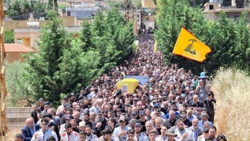 فيديو | تشييع الشهيد المجاهد جمال إبراهيم مواسي في بلدة عيترون جنوب لبنان