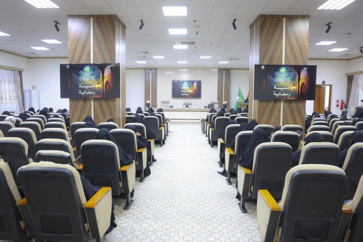 أمسية رمضانية ثقافية لعدد من العوائل المتعففة