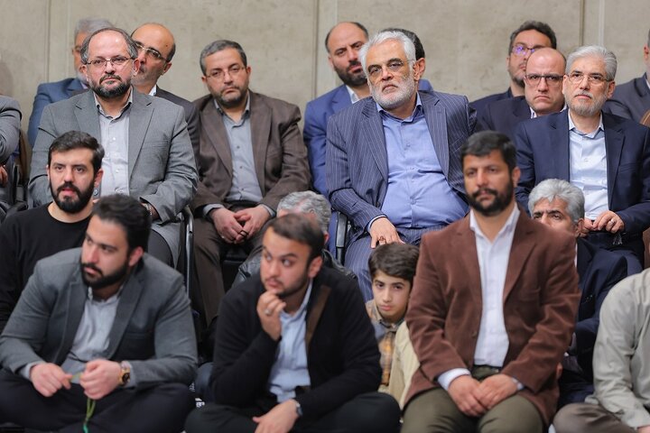 دیدار دانشجویان با رهبر انقلاب