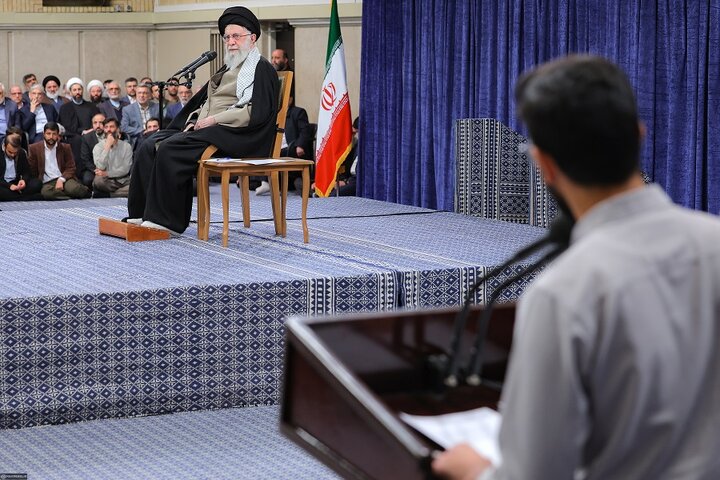 دیدار دانشجویان با رهبر انقلاب