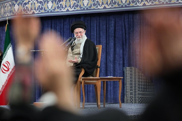 دیدار دانشجویان با رهبر انقلاب