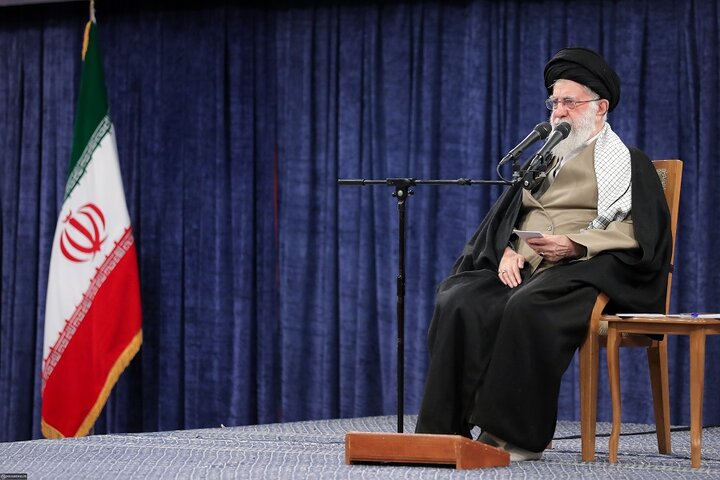 دیدار دانشجویان با رهبر انقلاب