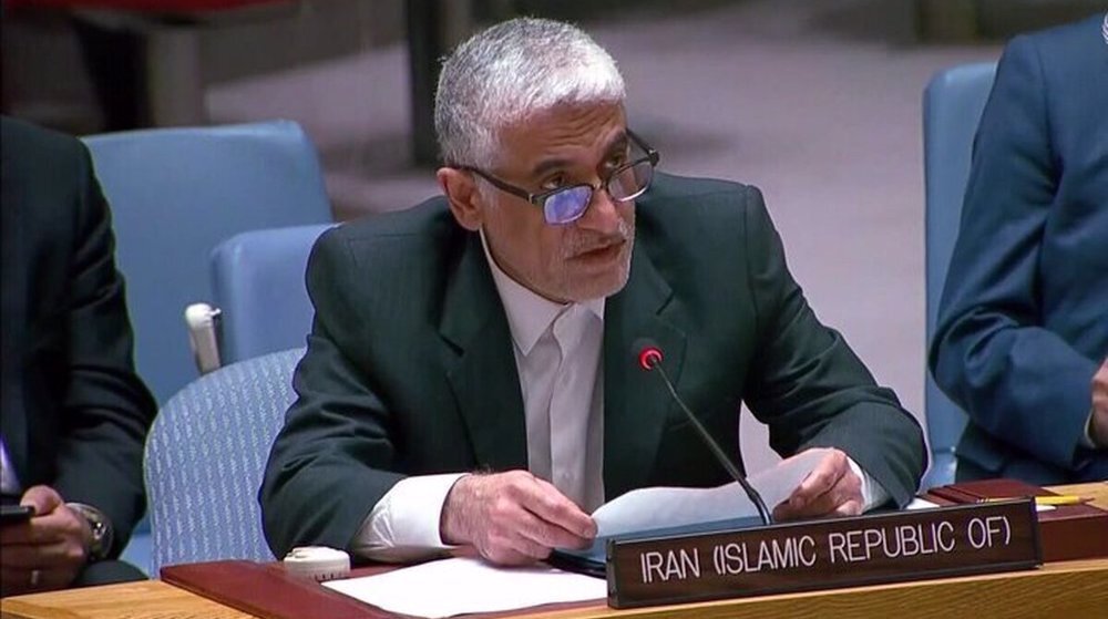 Envoy: US seeks to weaponize UN Security Council to step up econ. warfare against Iran
