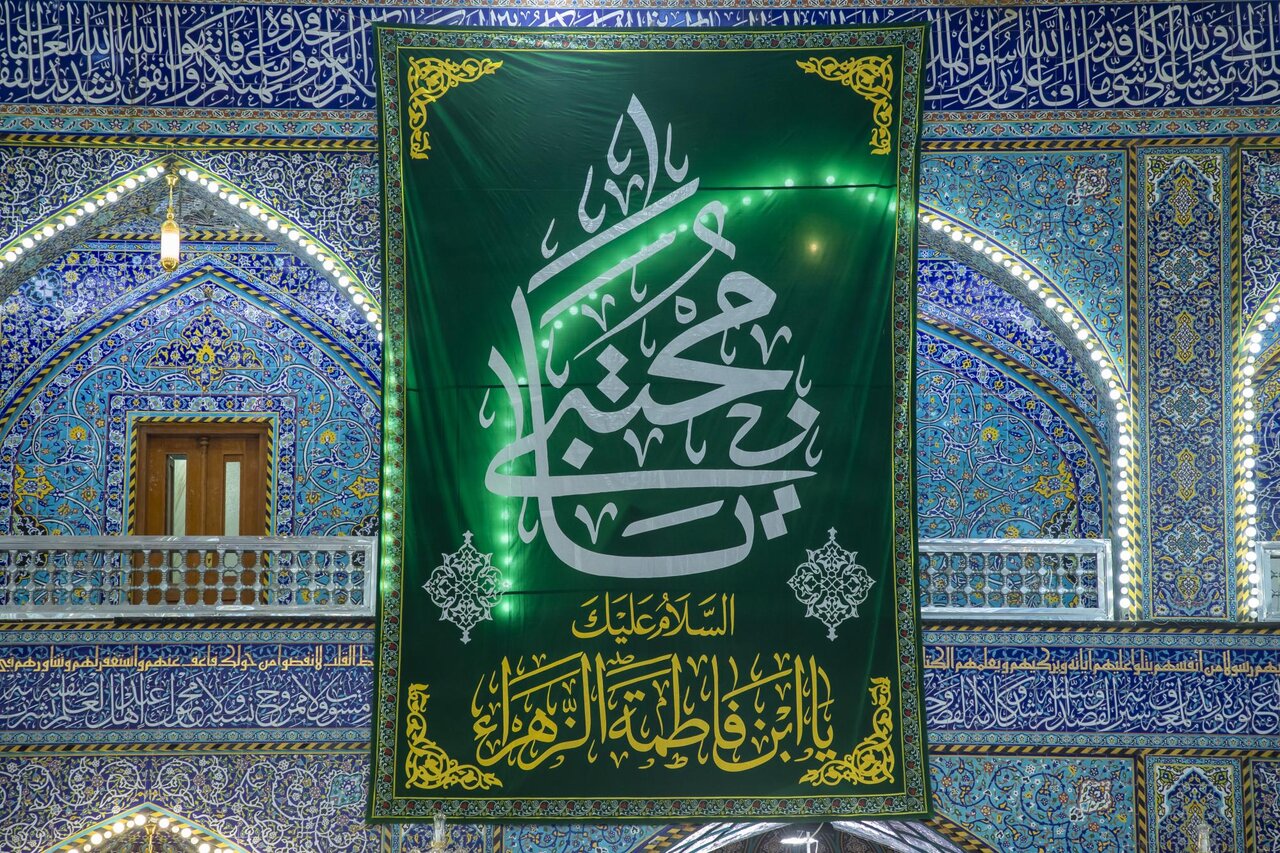 آذین بندی آستان مقدس عباسی در سالروز میلاد امام حسن(ع) + عکس
