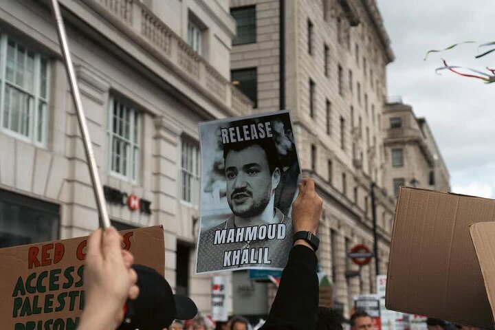 تظاهرات همبستگی با مردم مظلوم فلسطین در لندن