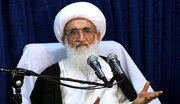 آية الله همداني يدين جرائم أمريكا والعدو الصهيوني ويدعو الى دعم المظلومين