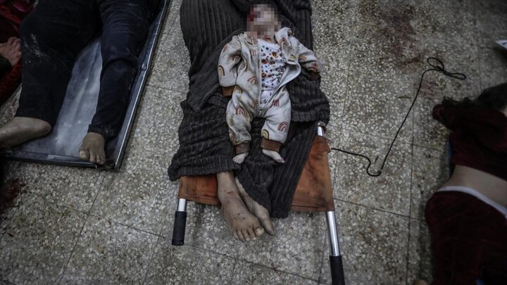 گزارش تصویری | موج جدید حملات رژیم صهیونیستی به غزه