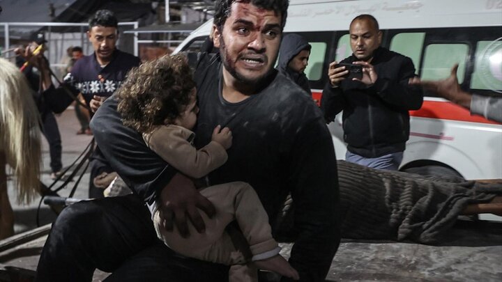 گزارش تصویری | موج جدید حملات رژیم صهیونیستی به غزه