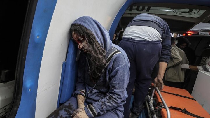 گزارش تصویری | موج جدید حملات رژیم صهیونیستی به غزه