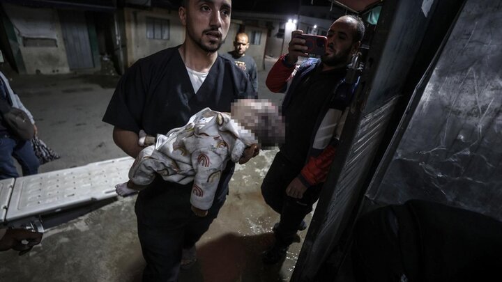 گزارش تصویری | موج جدید حملات رژیم صهیونیستی به غزه