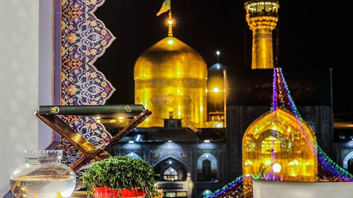 پیش بینی حضور بیش از دو میلیون زائر در لحظه تحویل سال در حرم امام رضا(ع)