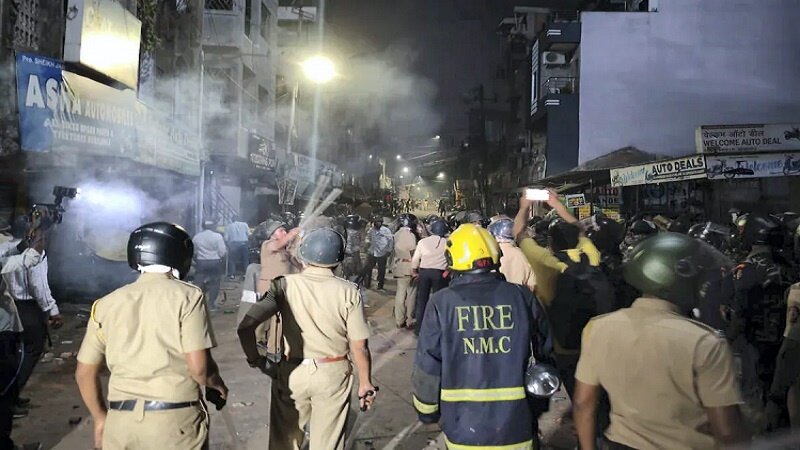 အကြမ်းဖက် ဟိန္ဒူအဖွဲ့အစည်းများသည် နာက်ပူးရ် တွင် အဓိကရုဏ်းများ ဖြစ်အောင် လှုံ့ဆော်