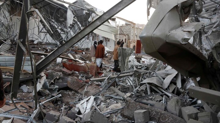 گزارش تصویری | حملات هوایی آمریکا به یمن