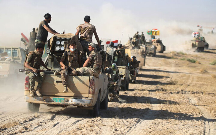 عملیات امنیتی الحشد الشعبی در استان نینوا