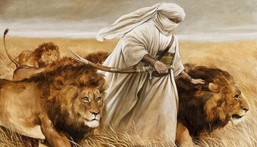 تکلم امام علی (ع) با شیر