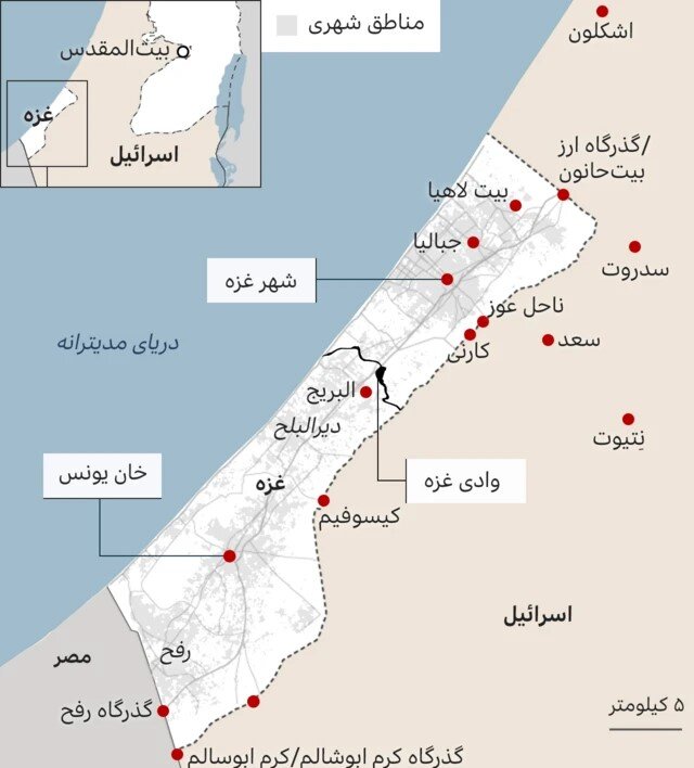 غزه در آتش؛ گزارشی از خساراتهای انسانی و زیرساختی در ۵۳۴ روز جنگ