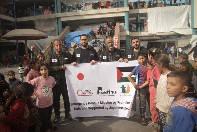 クワヤマ医師が見たガザの子どもたちの連帯──日本の被災地に届けられた共感のメッセージ