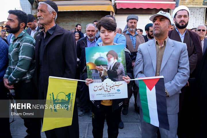 Li Senendecê meşa Roja Qudsê ya