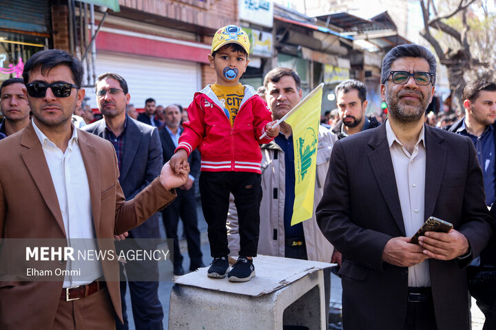 Li Senendecê meşa Roja Qudsê ya