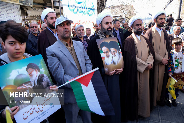 Li Senendecê meşa Roja Qudsê ya