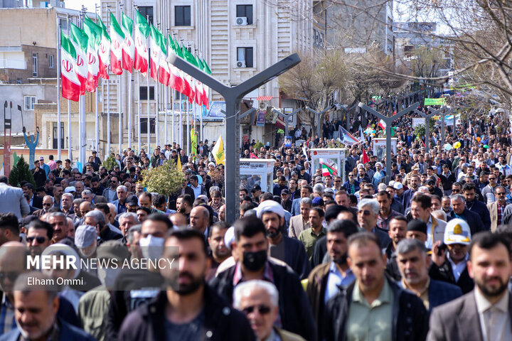 Li Senendecê meşa Roja Qudsê ya