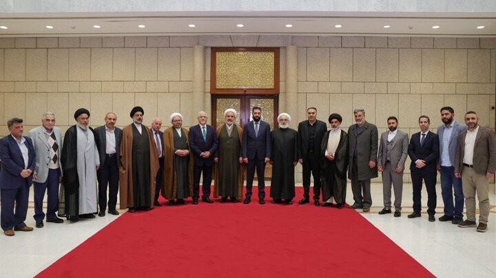 دیدار هیئت شیعیان سوریه با رئیس دولت انتقالی این کشور/ ابراز دلبستگی احمد الشرع به حرم حضرت زینب(س)