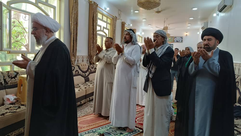 شیوخ عشایر عراق با دبیرکل مجمع جهانی اهلبیت(ع) دیدار کردند + تصاویر