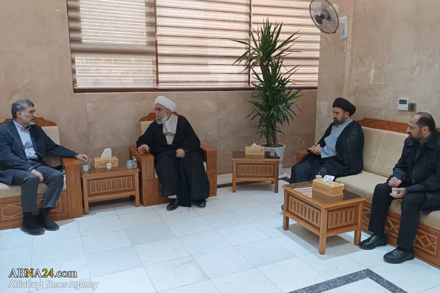 سرکنسول ایران در نجف با دبیرکل مجمع جهانی اهلبیت(ع) دیدار کرد