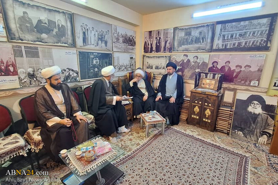 دبیرکل مجمع جهانی اهل بیت(ع) از مرکز اسناد نجف اشرف بازدید کرد