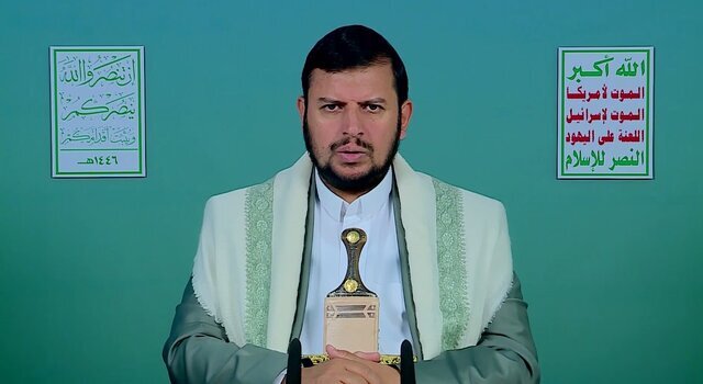 سید عبدالملک الحوثی: جنایات اسرائیل در فلسطین با پشتیبانی آمریکا است/ ادامه عملیات پشتیبانی یمن از مردم مظلوم غزه