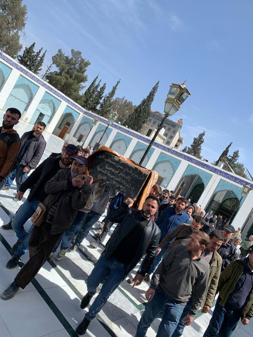 شیخ «مصطفی تقی» از علمای شیعه سوریه درگذشت + تصاویر