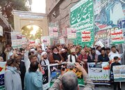 Ratusan Muslim Pakistan Berunjuk Rasa Peringati Hari Perusakan Pemakaman Baqi