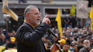 Gambar | Pengebumian Syuhada Hezbollah Di Bandar Al-Tayba, Lubnan