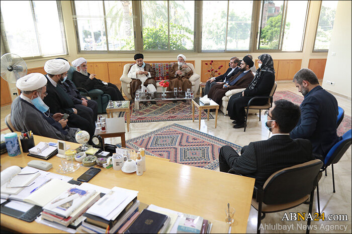 عکس خبری/ دیدار آیت‌الله رمضانی با رییس «مؤسسات امام صدر»