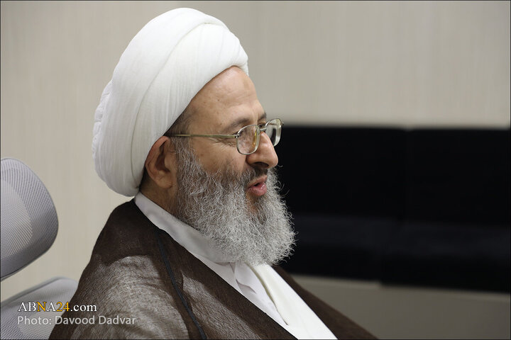 Rapora Wêneya  Ayetullah Mohsen Feqîhî serdana Ajansa Nûçeyan a ABNAyê kir