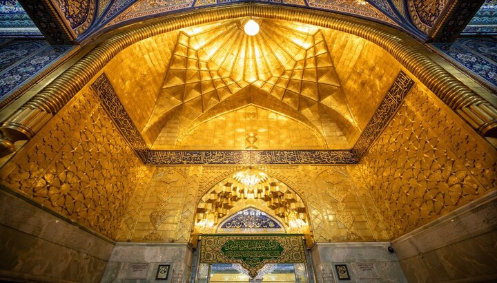 تقرير مصور/ نظرة على زخارف هندسية للصحن الحسيني الطاهر بمدينة كربلاء