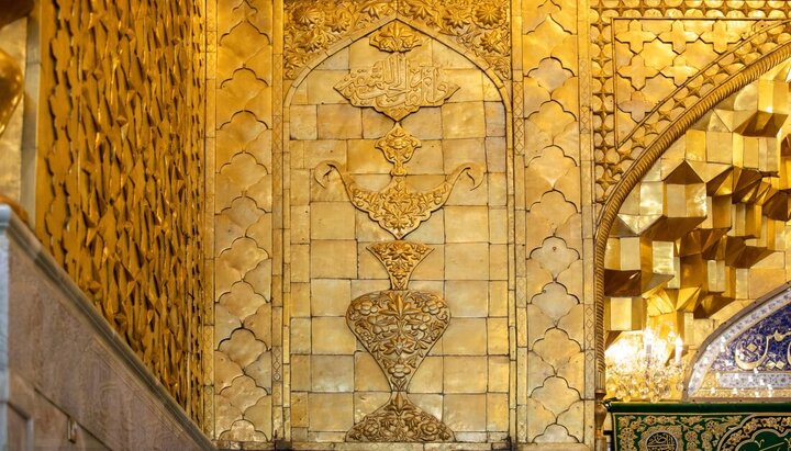 تقرير مصور/ نظرة على زخارف هندسية للصحن الحسيني الطاهر بمدينة كربلاء