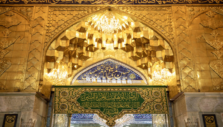 تقرير مصور/ نظرة على زخارف هندسية للصحن الحسيني الطاهر بمدينة كربلاء