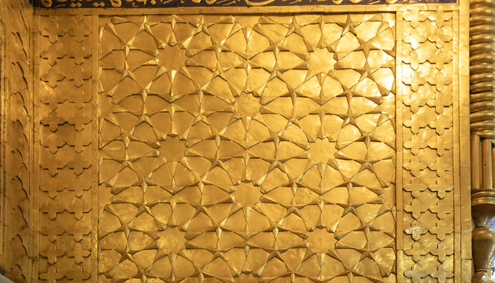 تقرير مصور/ نظرة على زخارف هندسية للصحن الحسيني الطاهر بمدينة كربلاء