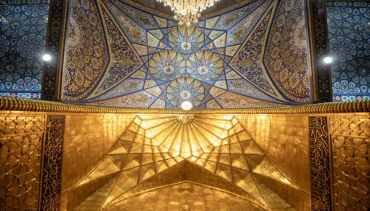 تقرير مصور/ نظرة على زخارف هندسية للصحن الحسيني الطاهر بمدينة كربلاء