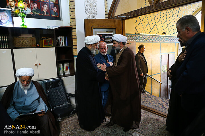 مراسم ختم والد دبیرکل مجمع تقریب
