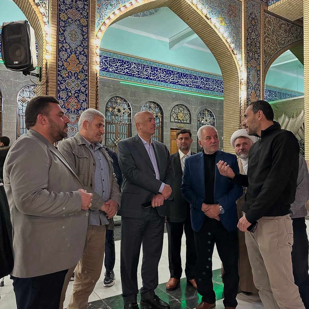 سفیر عراق در سوریه به زیارت حرم حضرت زینب(س) تشرف پیدا کرد + تصاویر