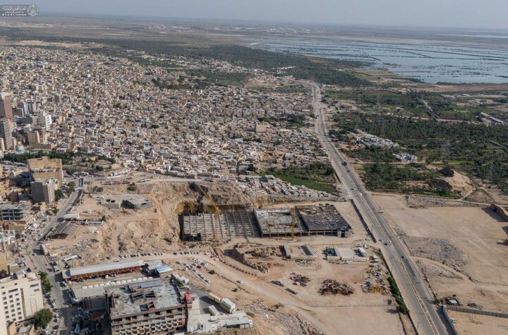 العتبة العلوية المقدسة تشرف على إنشاء مشروع " مرآب النجف الكبير"