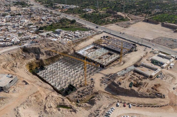 العتبة العلوية المقدسة تشرف على إنشاء مشروع " مرآب النجف الكبير"