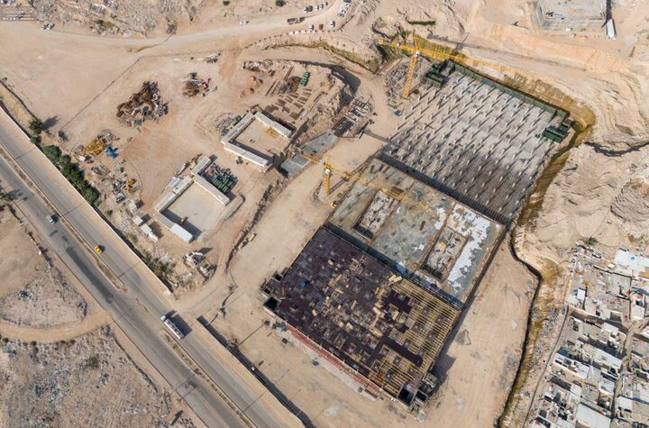 العتبة العلوية المقدسة تشرف على إنشاء مشروع " مرآب النجف الكبير"