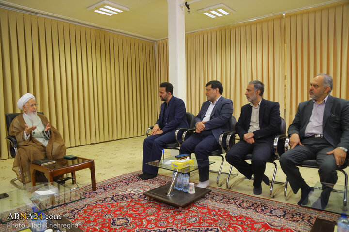 گزارش تصویری دیدار با آیت الله جوادی آملی