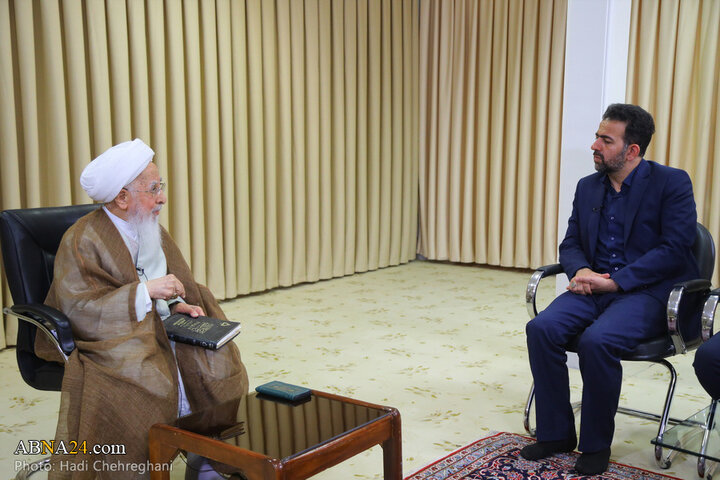 گزارش تصویری دیدار با آیت الله جوادی آملی