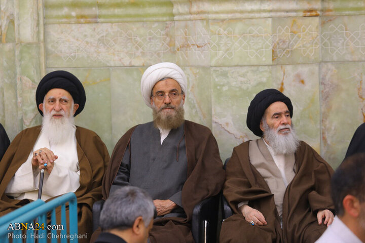 مراسيم الذكرى السادسة والستين لرحيل آية الله البروجردي بمدينة قم